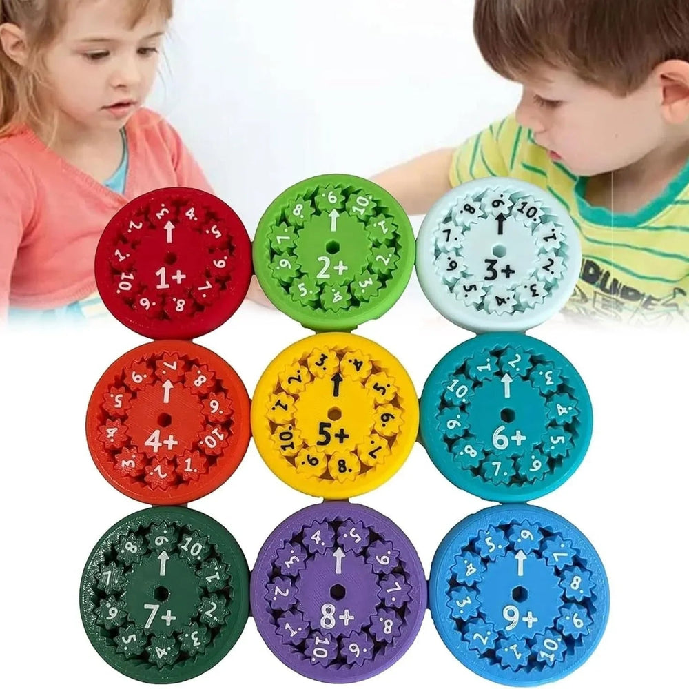 Fidget Spinner voor Kinderen – Stressverlichting en Verbeter Wiskundige Vaardigheden – Compact en Kindvriendelijk Design 1