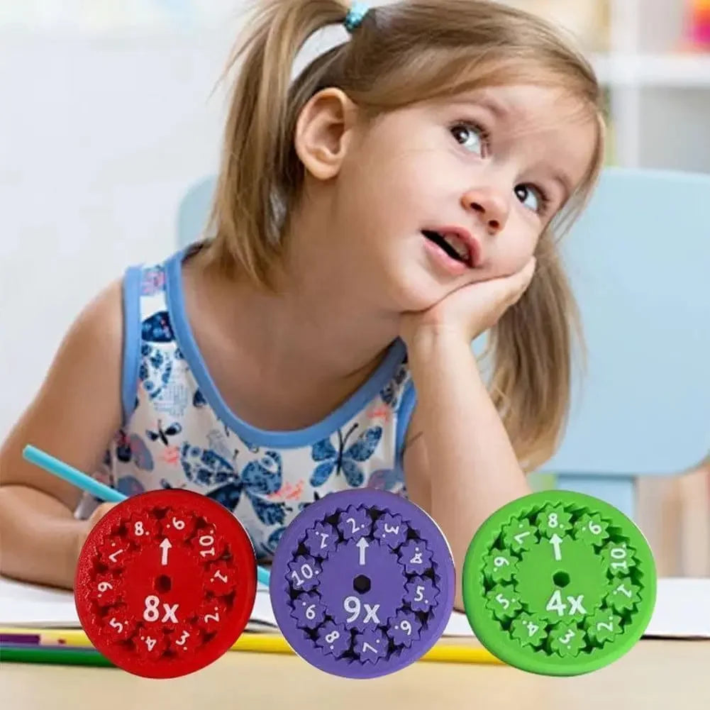 Fidget Spinner voor Kinderen – Stressverlichting en Verbeter Wiskundige Vaardigheden – Compact en Kindvriendelijk Design 2