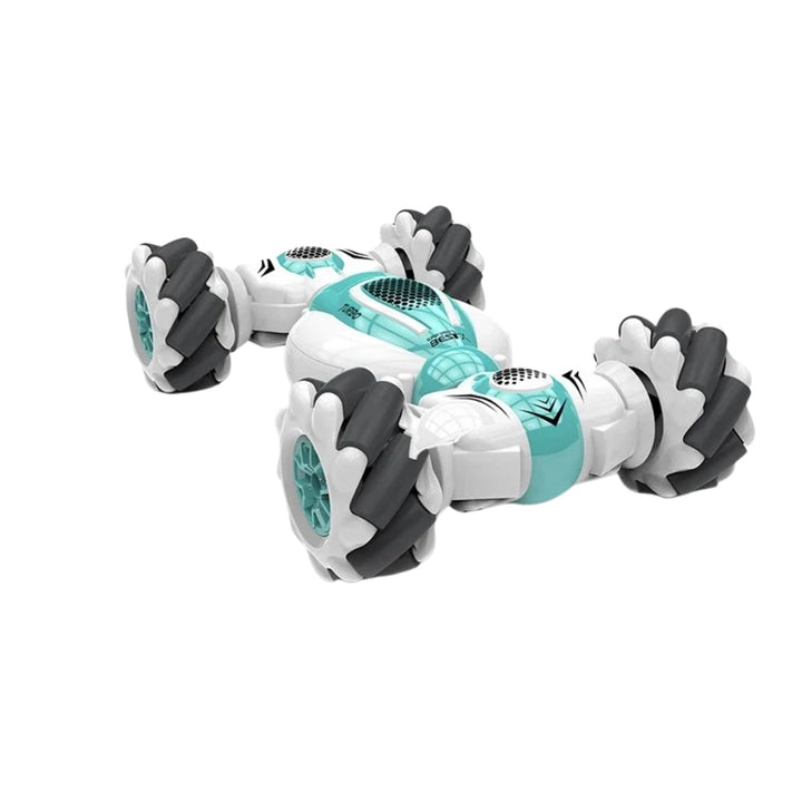 FlipRacer – Remote control stunt car with motion sensor and double-sided trick drive 0