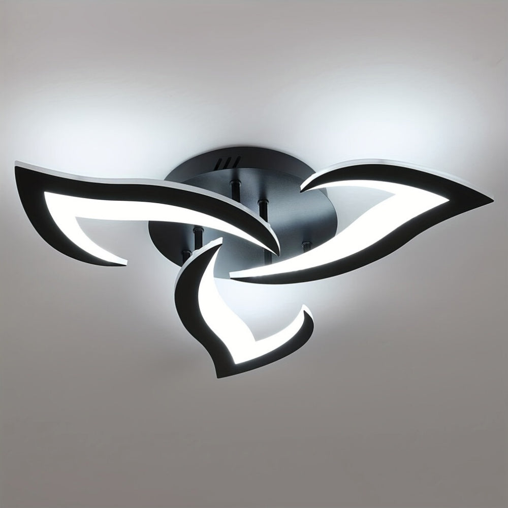 Floralis | Elegant Modern Flower Flush Mount Ceiling Light with LED 0
