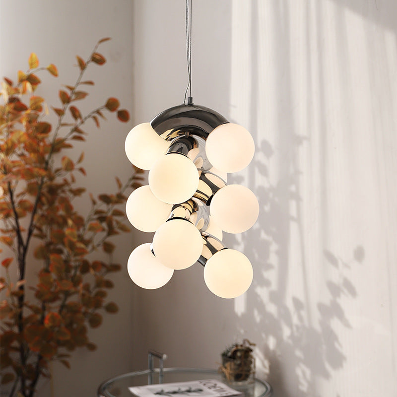 Floreza | Bauhaus-style Pendant Lamp with Polished Curves 0