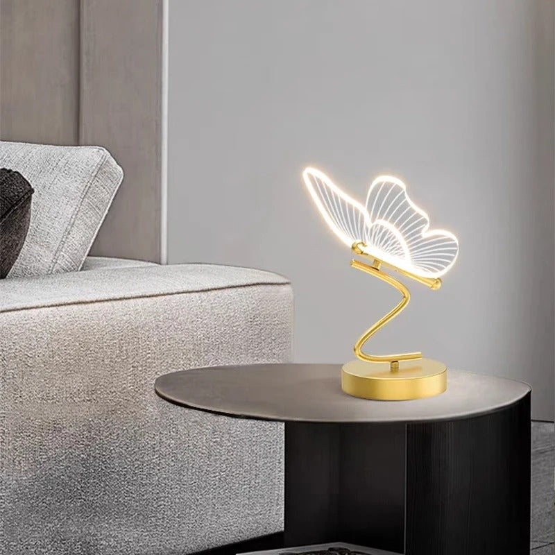 FlutterLight – Stylish Modern Butterfly Table Lamp 0