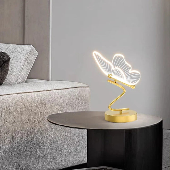 FlutterLight – Stylish Modern Butterfly Table Lamp 0