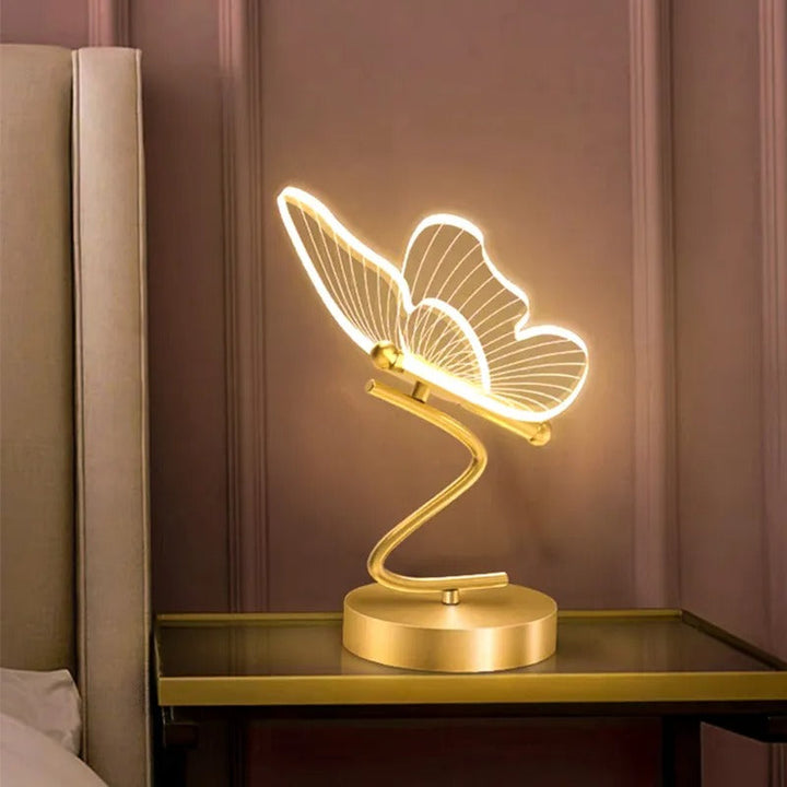 FlutterLight – Stylish Modern Butterfly Table Lamp 2