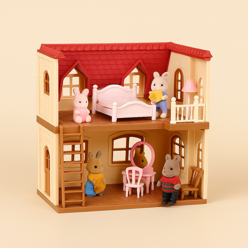 ForestHavenKitchen™ – 1:12 Miniature House with Kitchen – Complete Playset 1