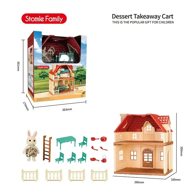 ForestHavenKitchen™ – 1:12 Miniature House with Kitchen – Complete Playset 8