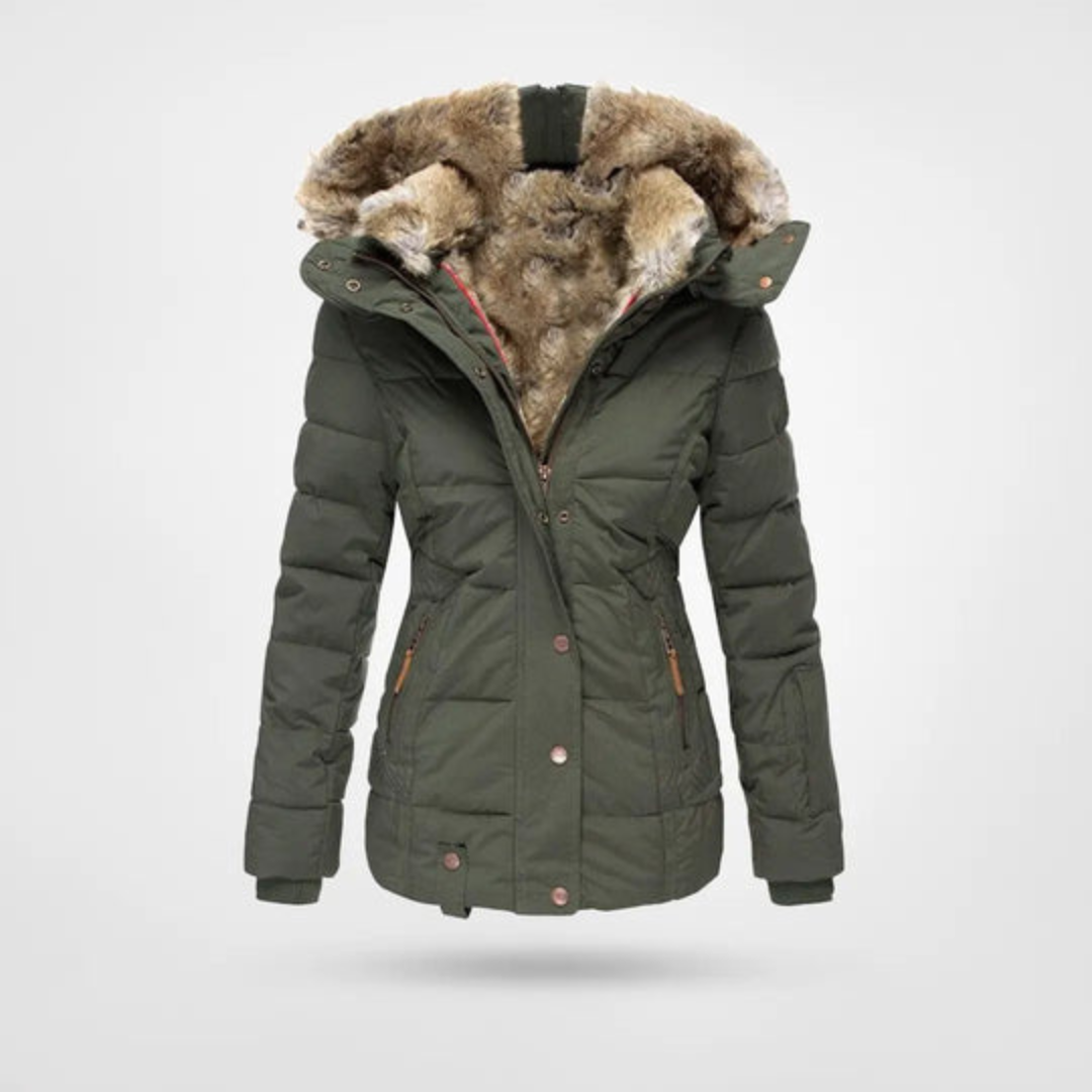 Freya | Insulated Women’s Puffer Parka Jacket for Winter Comfort 4