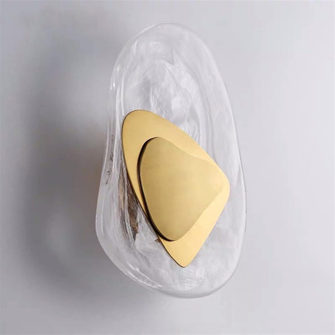 FrostLume – Minimalist Wall Light with Elegant Crystal Accent 0