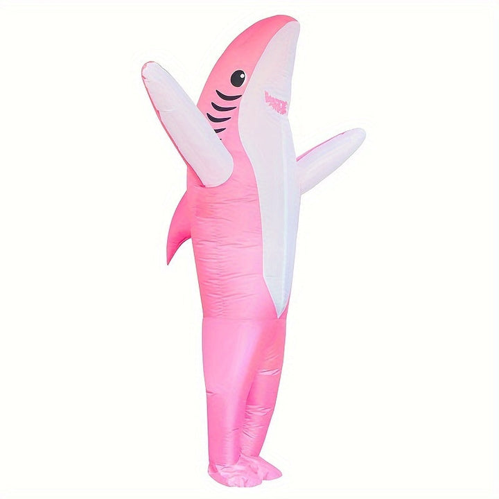 Funny Shark Costume | Unisex Full Body Inflatable Halloween Outfit 4