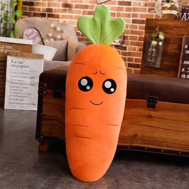 Funny plush carrot in different sizes 2