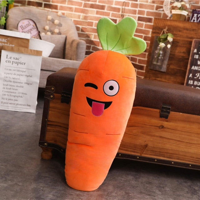 Funny plush carrot in different sizes 9