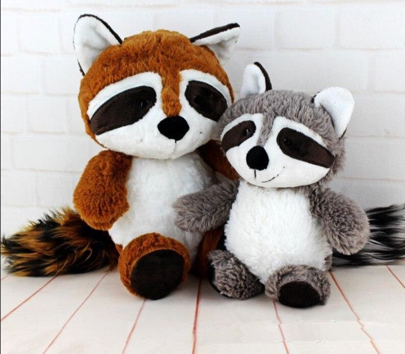 Funny plush raccoon stuffed toy 1