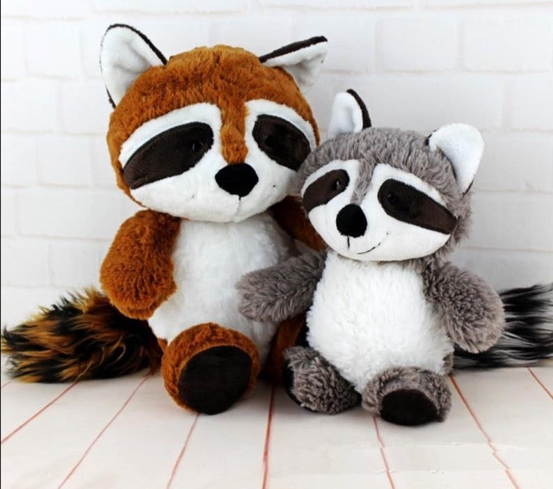 Funny plush raccoon stuffed toy 2