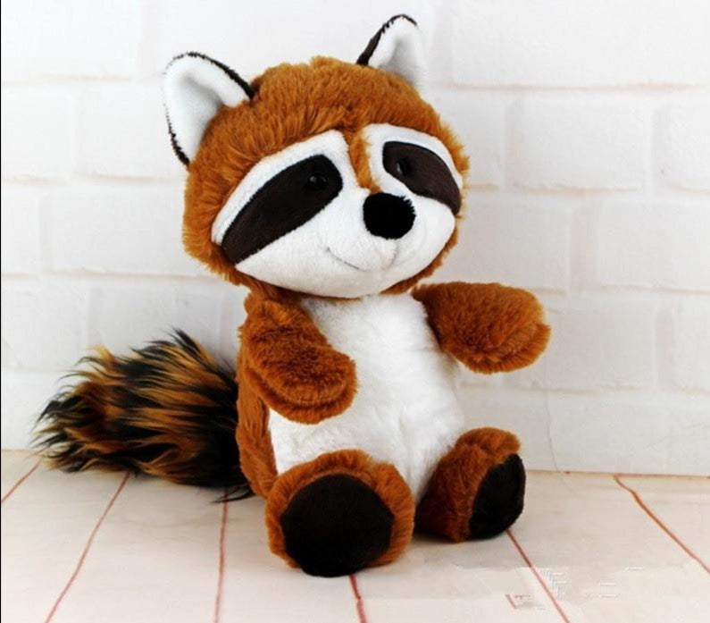 Funny plush raccoon stuffed toy 3