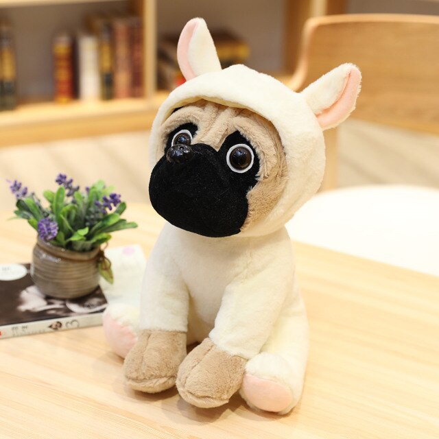 Funny pug cuddly toys 0