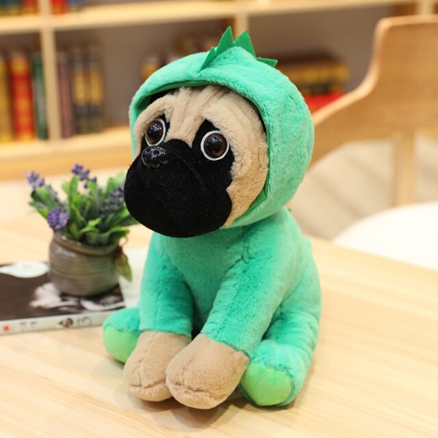 Funny pug cuddly toys 9