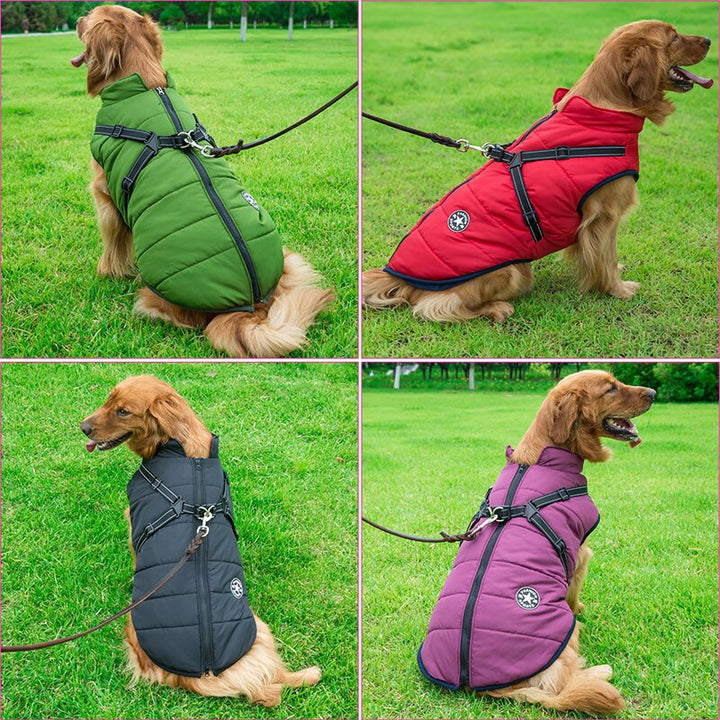 FurGuard | Warm & Secure Dog Coat with Built-In Harness 3