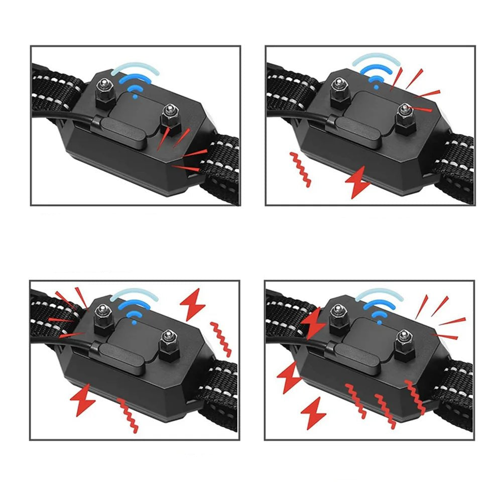 GPS Dog Training Collar with Waterproof Design, Real-Time Tracking, Shock & Vibration Modes for Effective Training 1