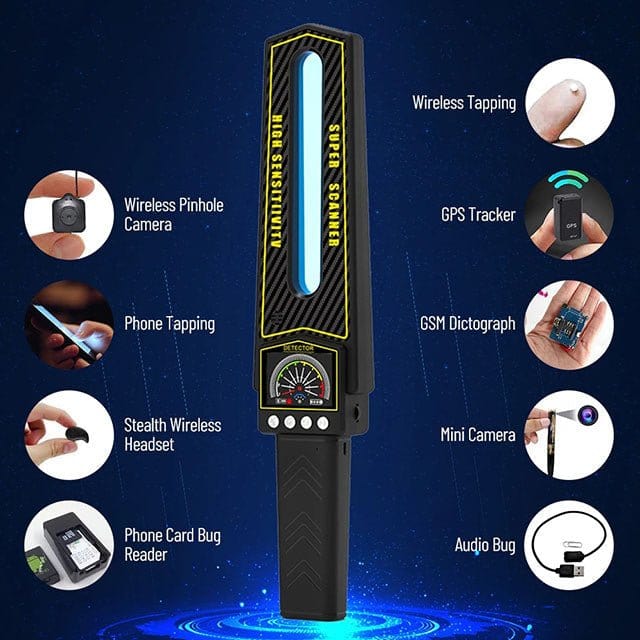 GPS Tracker Detector #2025 – Advanced bug detector for hidden cameras and trackers 3