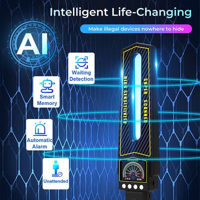 GPS Tracker Detector #2025 – Advanced bug detector for hidden cameras and trackers 4