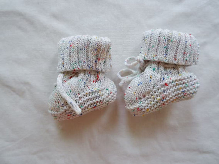Gebreide Leren Babyslofjes voor Baby's - Warm, Comfortabel en Stijlvol in Diverse Maten 10