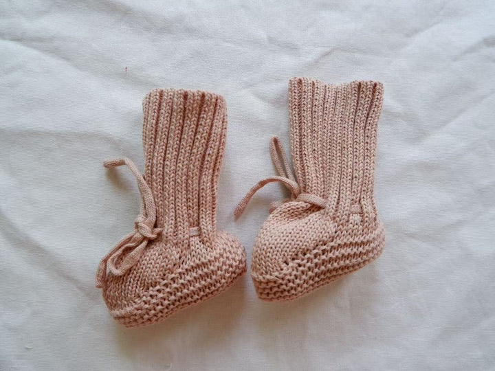 Gebreide Leren Babyslofjes voor Baby's - Warm, Comfortabel en Stijlvol in Diverse Maten 12