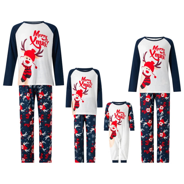 Gezins Kerst Pyjama Set Comfortabel Katoen voor Volwassenen en Kinderen 1