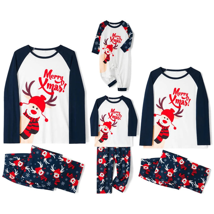 Gezins Kerst Pyjama Set Comfortabel Katoen voor Volwassenen en Kinderen 2