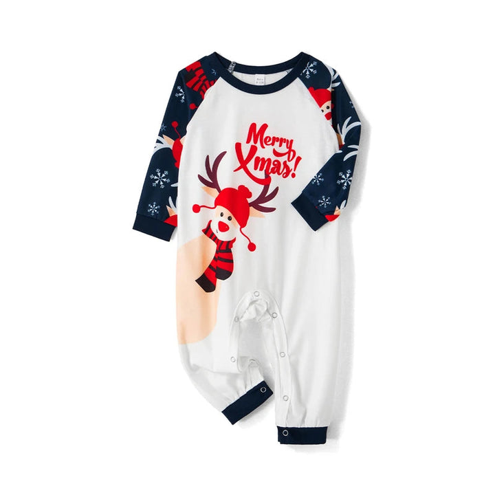 Gezins Kerst Pyjama Set Comfortabel Katoen voor Volwassenen en Kinderen 3