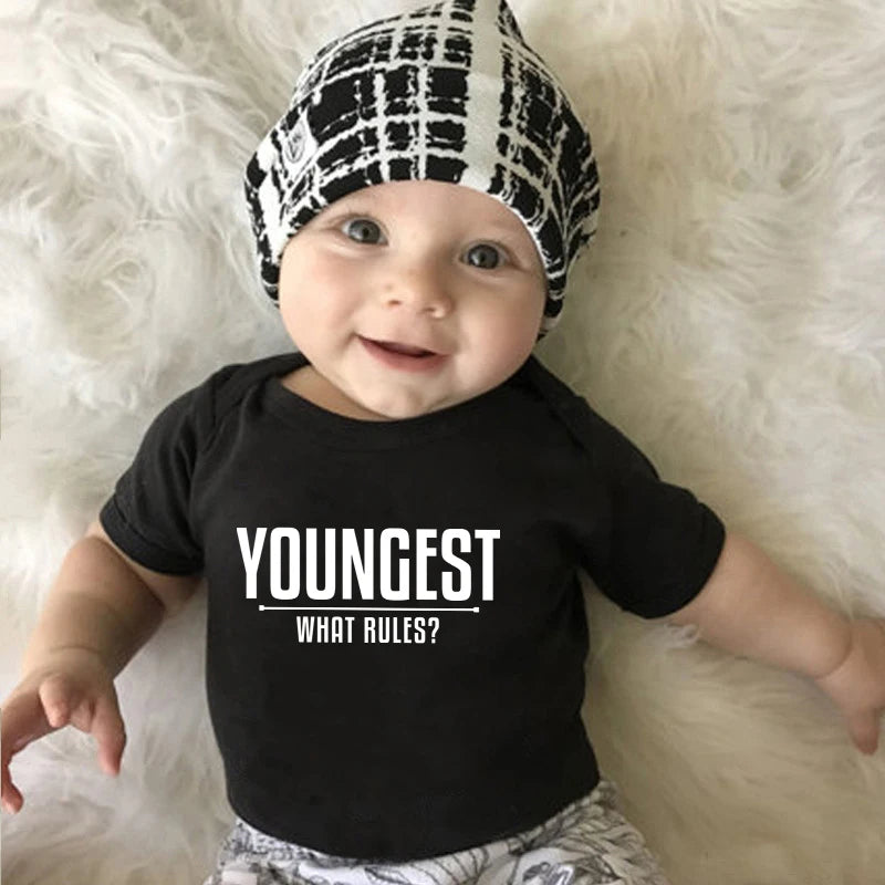 Gezins T-shirt Set Comfortabel Katoen Voor Volwassenen en Kinderen 0