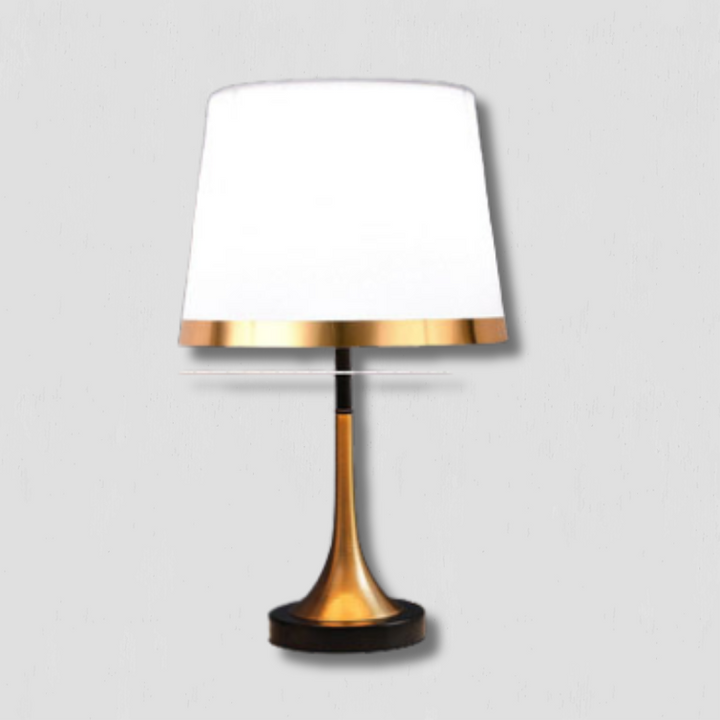 GiltGlow – Elegant Gold and Black Retro Table Lamp 6