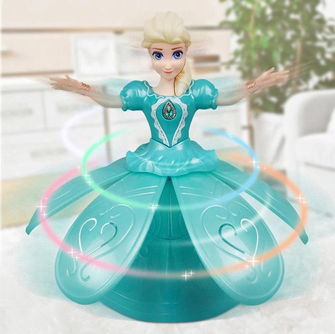 Girls' Interactive Dance Doll Light Music Magical ABS Plastic Toy 1