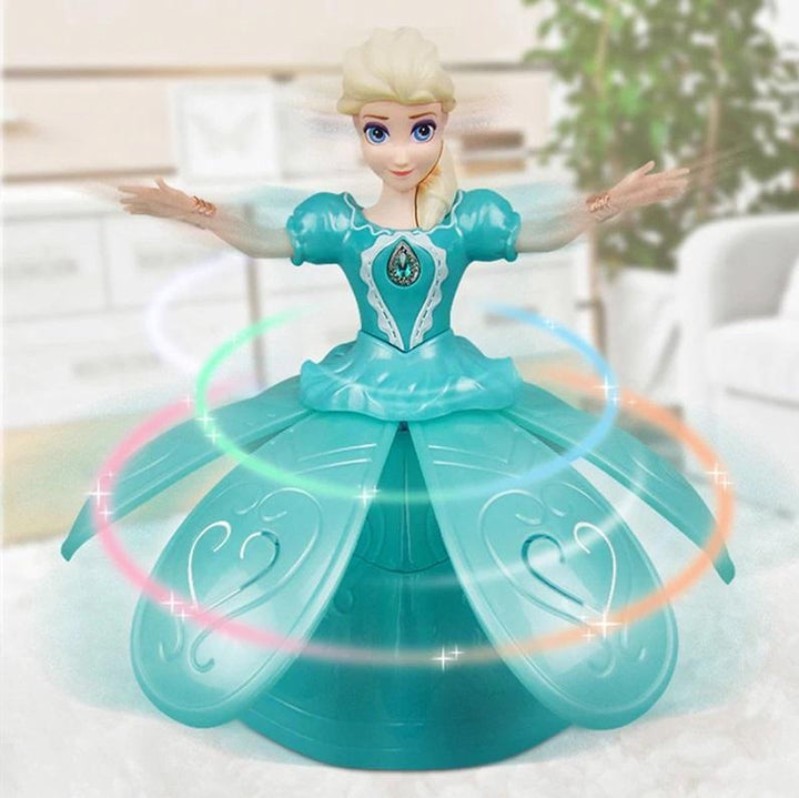 Girls' Interactive Dance Doll Light Music Magical ABS Plastic Toy 1