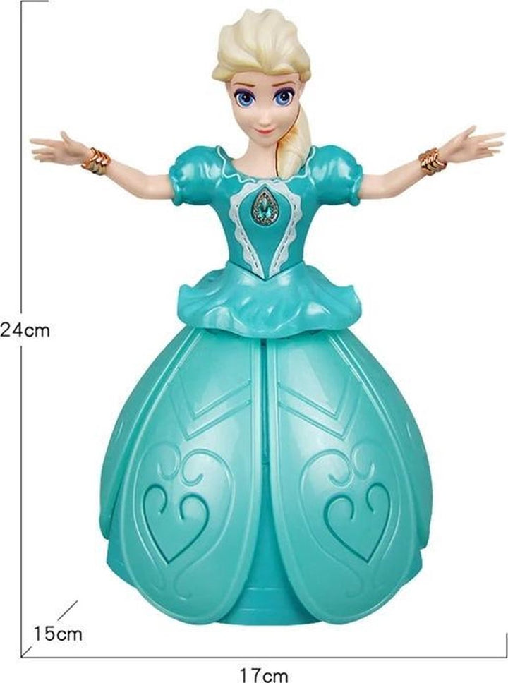 Girls' Interactive Dance Doll Light Music Magical ABS Plastic Toy 4