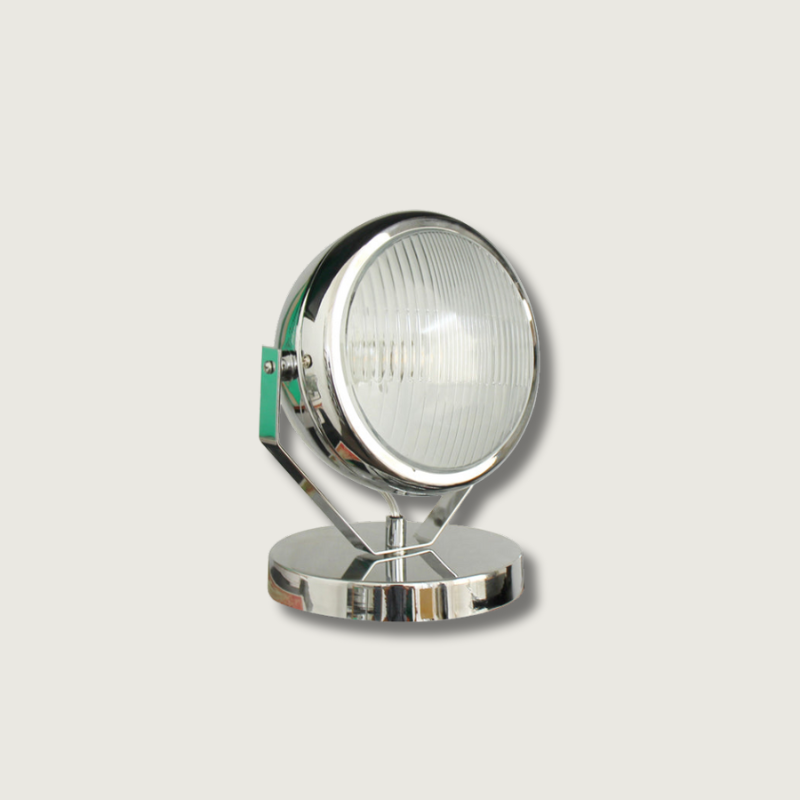 GlassMetal – Modern LED Table Lamp with Sleek Design 1