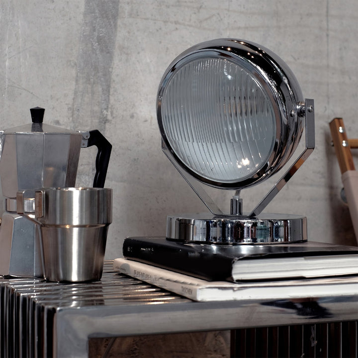 GlassMetal – Modern LED Table Lamp with Sleek Design 2