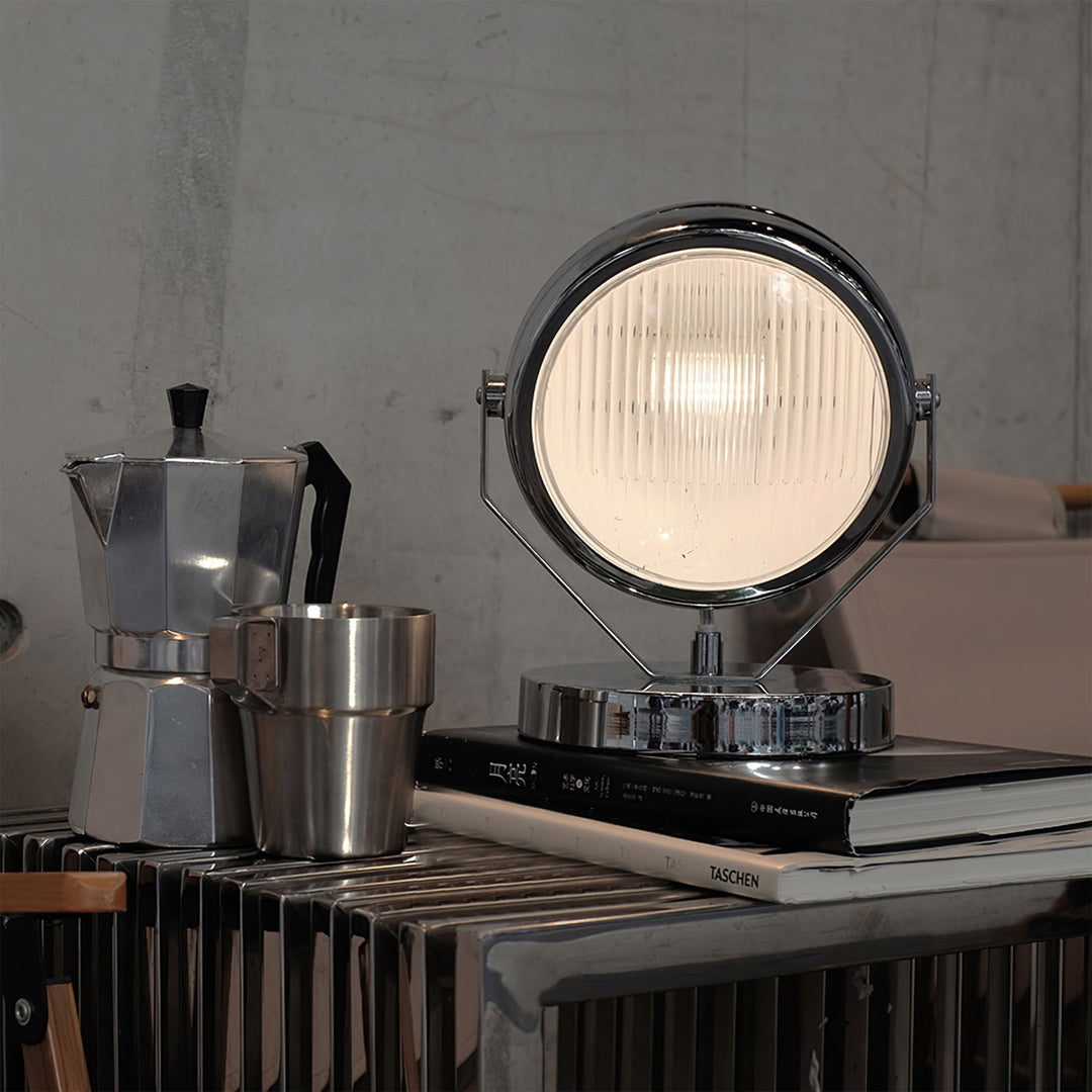 GlassMetal – Modern LED Table Lamp with Sleek Design 3