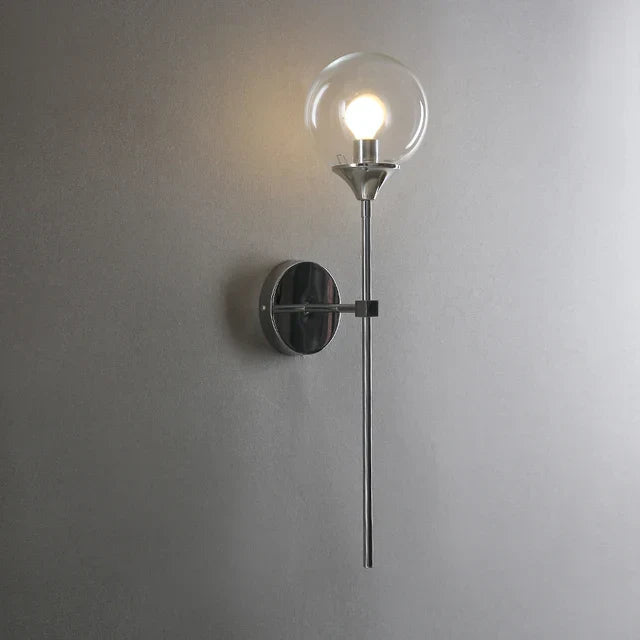 GlimmerLume – Sleek Scandinavian Glass Wall Light 4