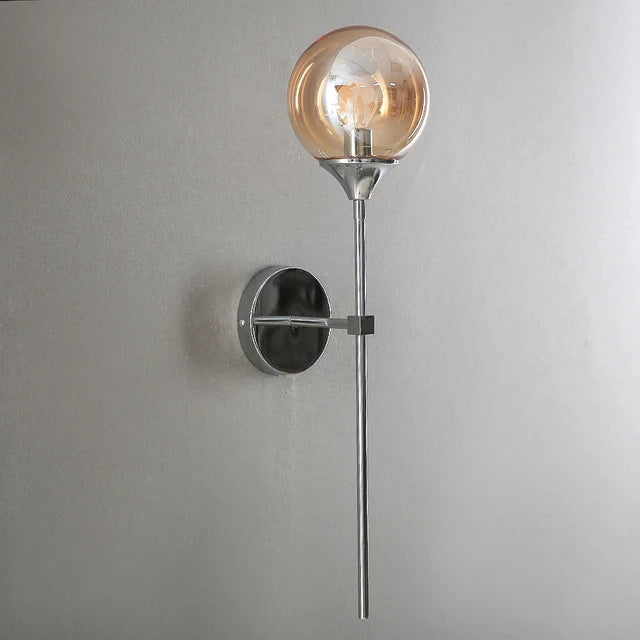 GlimmerLume – Sleek Scandinavian Glass Wall Light 5