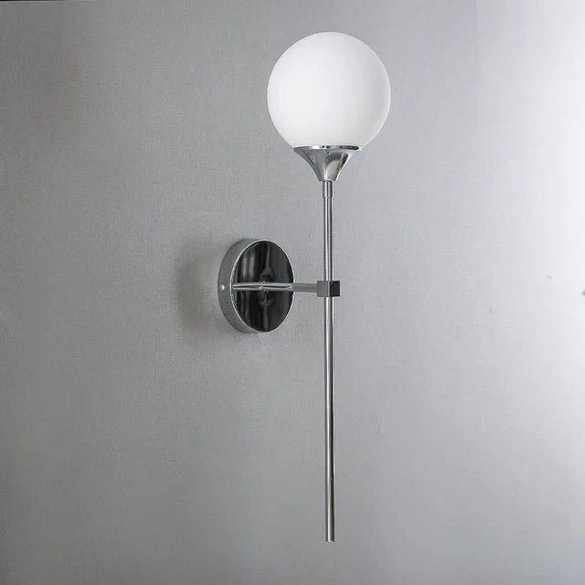 GlimmerLume – Sleek Scandinavian Glass Wall Light 6