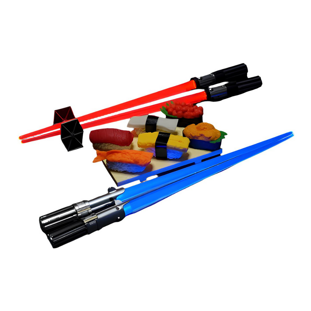 GlowBite™ – Rechargeable LED Chopsticks – Light Up Your Eating Fun 1