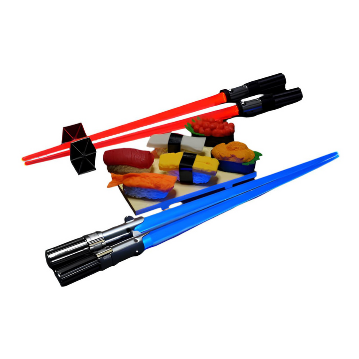 GlowBite™ – Rechargeable LED Chopsticks – Light Up Your Eating Fun 1