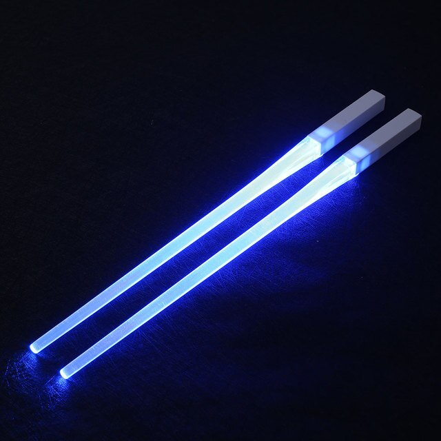 GlowBite™ – Rechargeable LED Chopsticks – Light Up Your Eating Fun 4