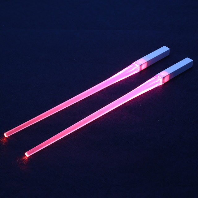 GlowBite™ – Rechargeable LED Chopsticks – Light Up Your Eating Fun 6