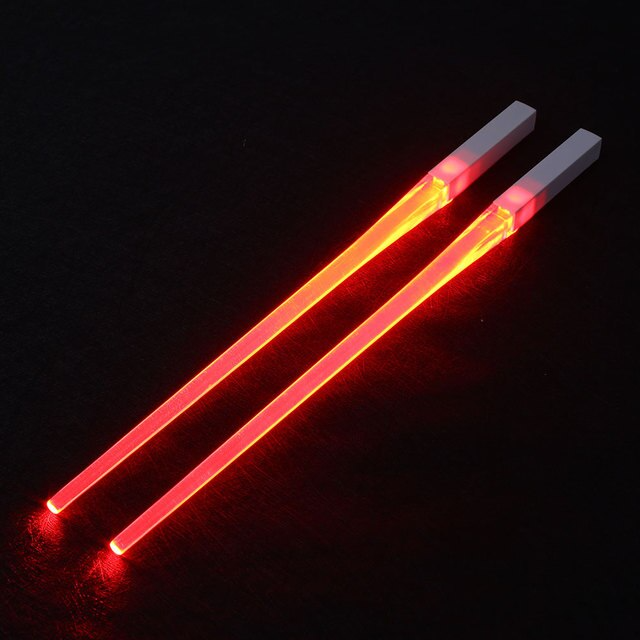 GlowBite™ – Rechargeable LED Chopsticks – Light Up Your Eating Fun 8
