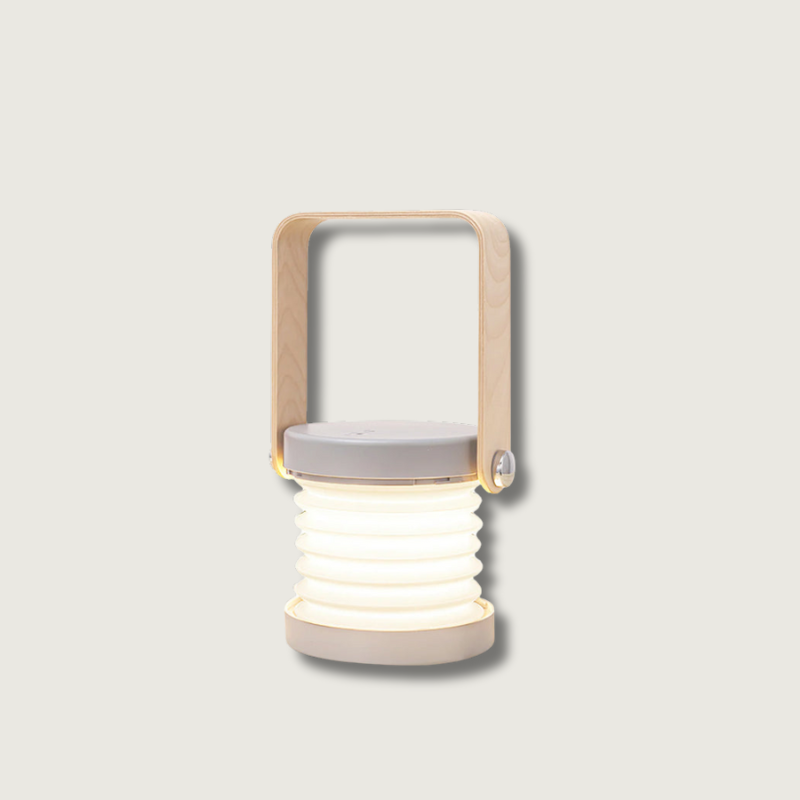 GlowLantern - Elegant Portable Table Lamp with Cozy Illumination 1