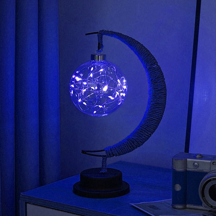 GlowLuna - Warm Glass Lunar Lamp 17