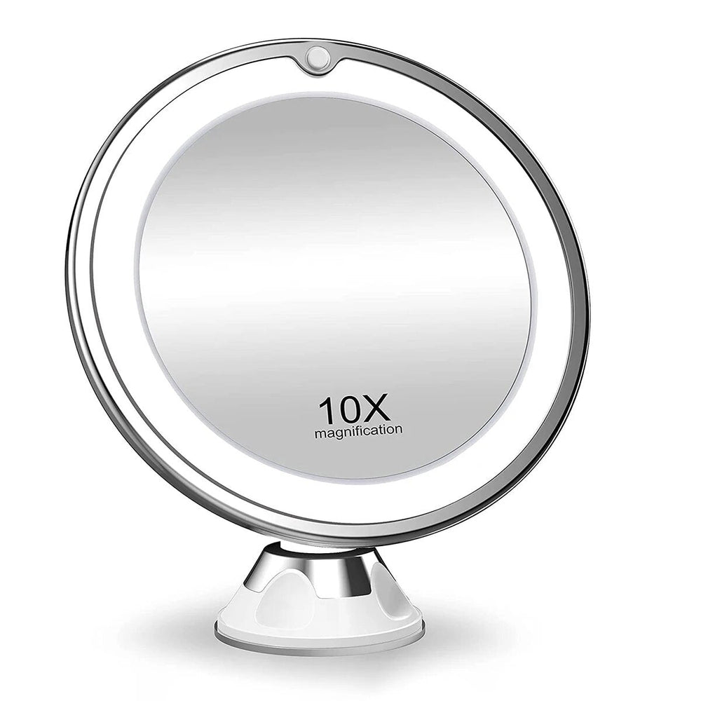 GlowMagnify – 10x LED Makeup Mirror with 360° Rotation & Natural Daylight Lighting 1
