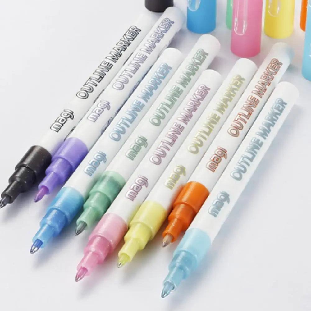 GlowMark™ – Bright Highlighters with Soft Grip – Fluorescent Markers 1