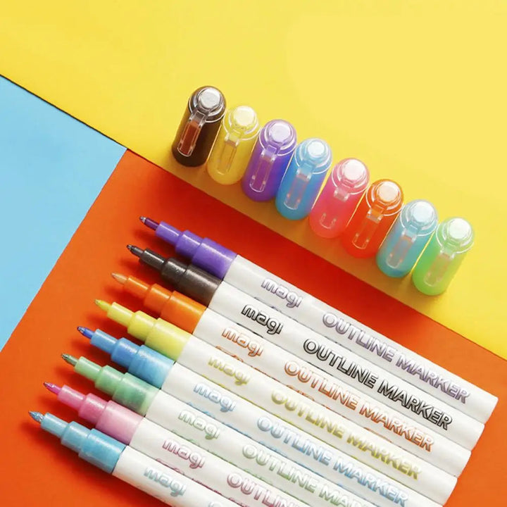 GlowMark™ – Bright Highlighters with Soft Grip – Fluorescent Markers 5